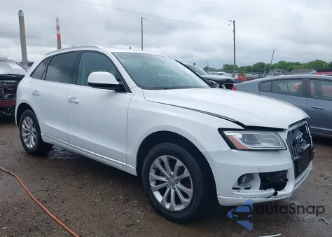 2016 Audi Q5 2.0T Premium z USA, uszkodzony, nr VIN WA1L2AFP0GA057878